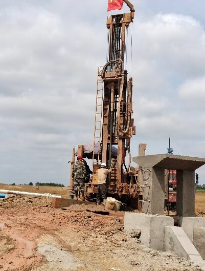 长阳工地施工用水井