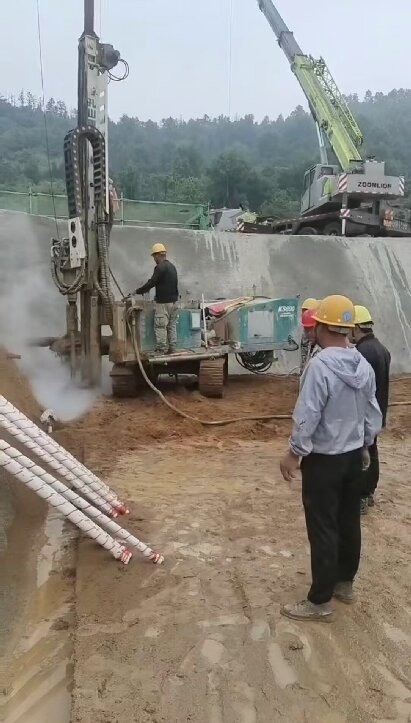 长阳工地施工用水井