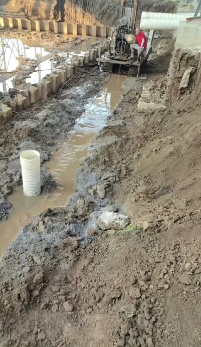 长阳工地施工用水井