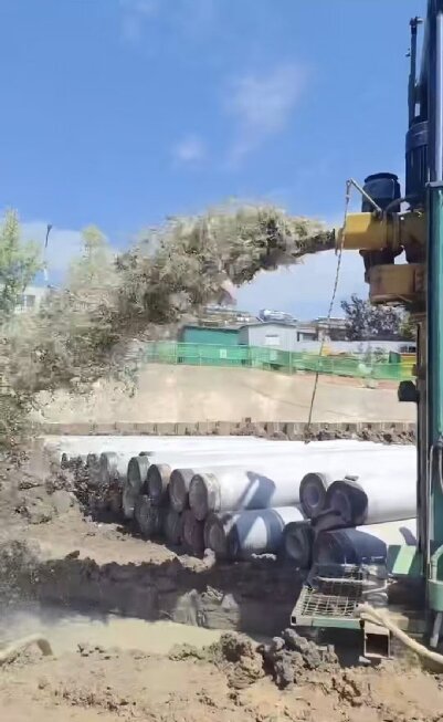 长阳工地施工用水井